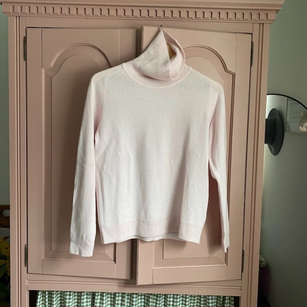 EUC Quince Mongolian Cashmere Turtleneck Sweater